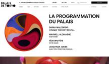Hands pour Le Palais de Tokyo – « Refonte du site Palais de Tokyo »