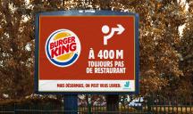 Buzzman pour Burger King France – « Fausses signalisations »
