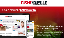 L’Usine Nouvelle – « L’Usine Nouvelle se réinvente »