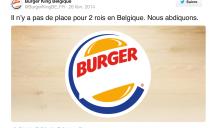 Buzzman pour Burger King Belgique