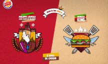 Buzzman pour Burger King Belgique