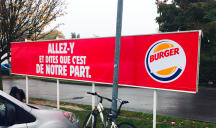 Buzzman pour Burger King Belgique